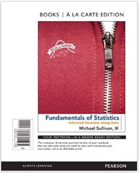 Download Fundamentals Of Statistics Sullivan 4Th Edition Solutions 