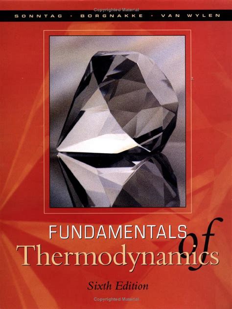 Read Fundamentals Of Thermodynamics 6Th Edition 