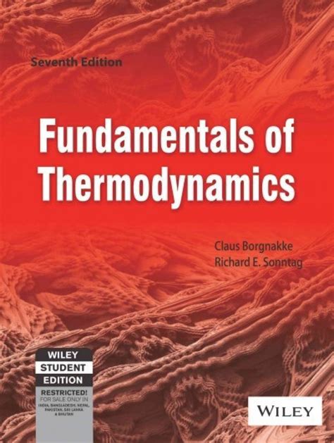 Read Online Fundamentals Of Thermodynamics 7Th Edition Van Wylen 