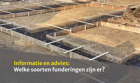 fundering soorten
