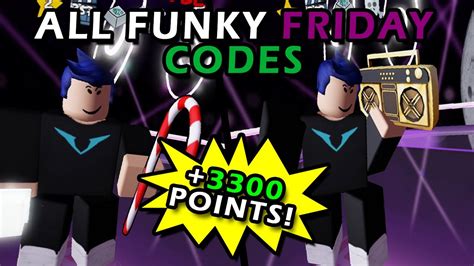 ALL NEW *FREE SECRET POINTS* UPDATE CODES in FUNKY FRIDAY CODES! (Funky  Friday Codes) ROBLOX 