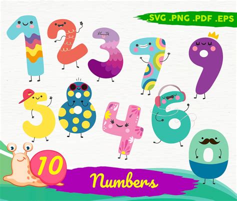 Funkypancake Numbers Archives Cute Numbers 110 - Cute Numbers 110