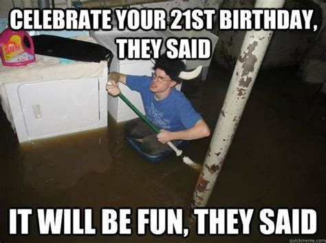 Funny 21 Birthday Meme
