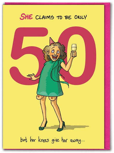 Funny 50th Birthday Woman