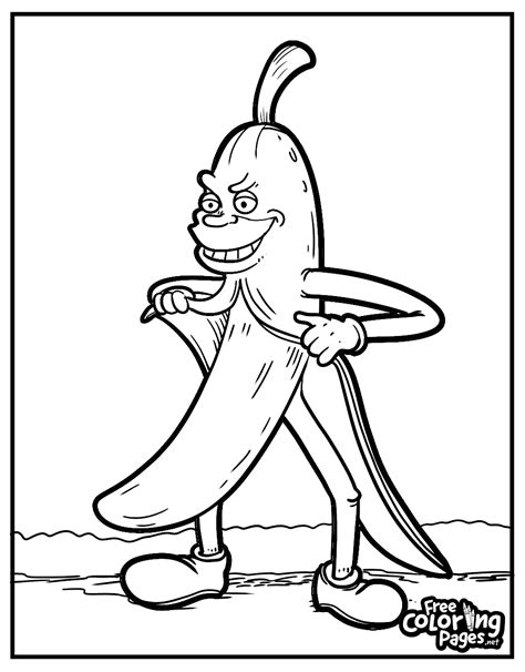 funny coloring page