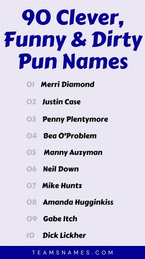 Funny Funny Names