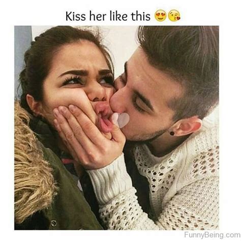 funny kiss