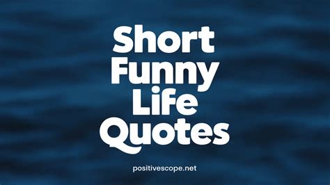 Funny Lines About Life