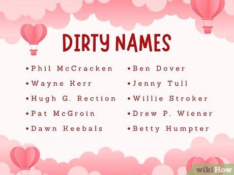 Funny Names Dirty