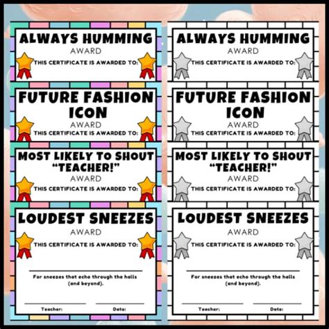 Funny Student Awards