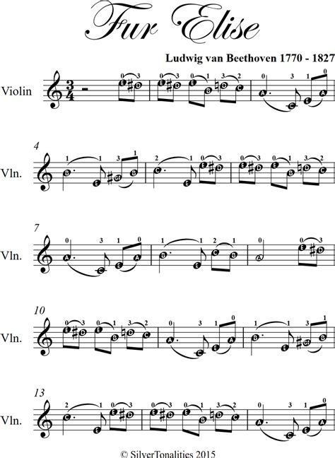 Fur Elise Composition