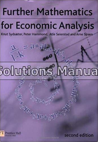 Download Further Mathematics For Economic Analysis Solution Manual 