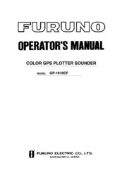 Read Online Furuno Gp 1610Cf User Guide 