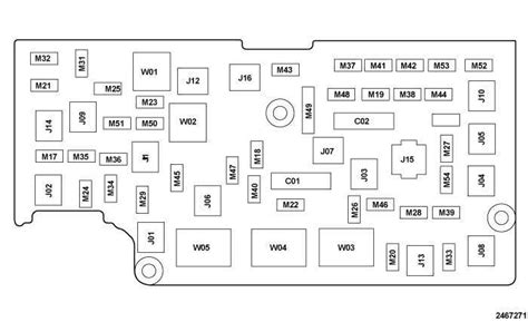 Fuse Panel 2004 Dodge Ram 1500 Fuse Box Diagram