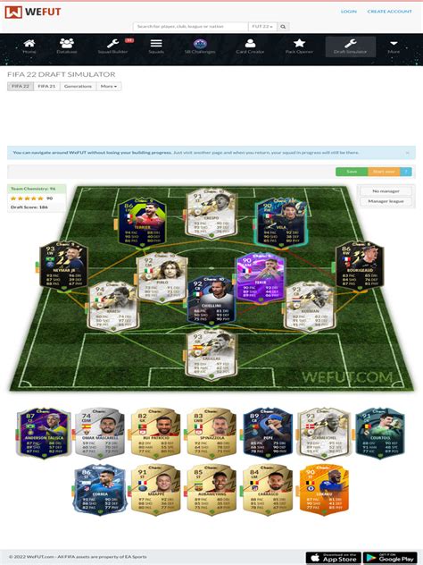 Fut Draft Simulator