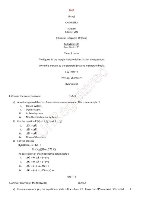 Read Online Fy Bsc Chemistry Question Paper 