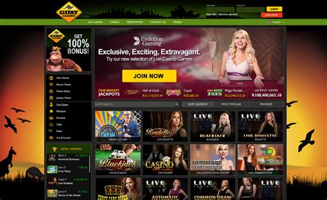 g'day online casino