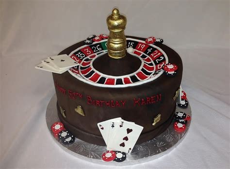 gâteau de casino roulette