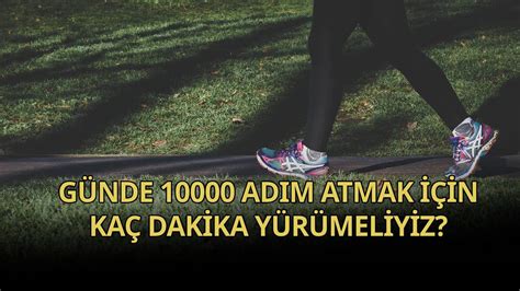 günde 10000 adım