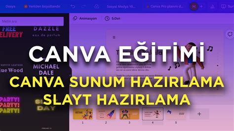 güzel sunum hazırlama