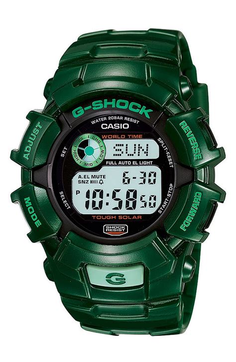 g shock casio green egfw switzerland