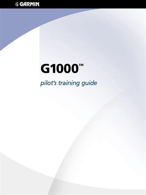 Download G1000 Pilot Training Guide 