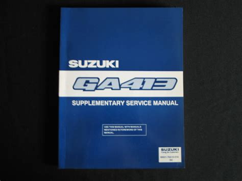 Ga413 Manual