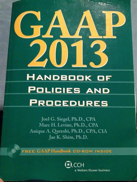 gaap handbook 2013