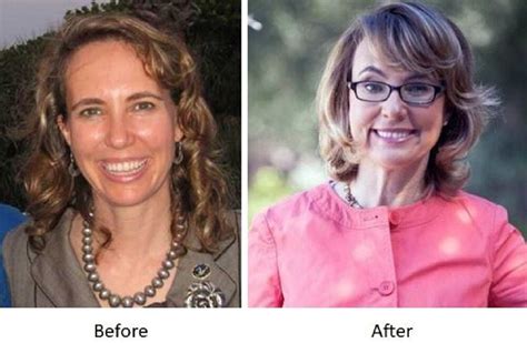 gabrielle giffords before and after