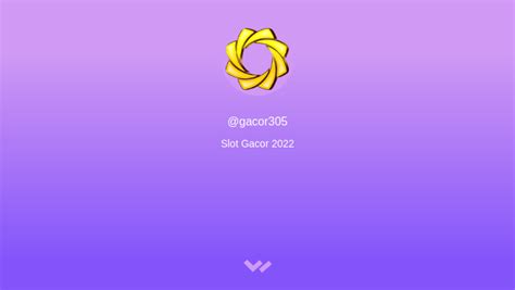 GACOR305 🦝 GACOR 305 Situs Judi Terbaik 2023