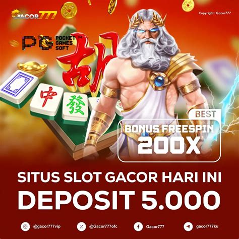 Gacor777 Situs Slot Dengan Jaminan Pasti Dapat Bonus Toko Gacor Slot Login - Toko Gacor Slot Login
