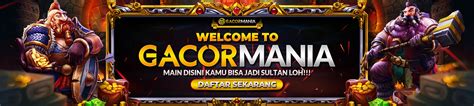 GACORMANIA - GACORMANIA >> Link Resmi Slot Gacor VIP Pasti Gacor