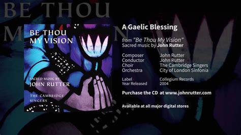 Read Gaelic Blessing Rutter 