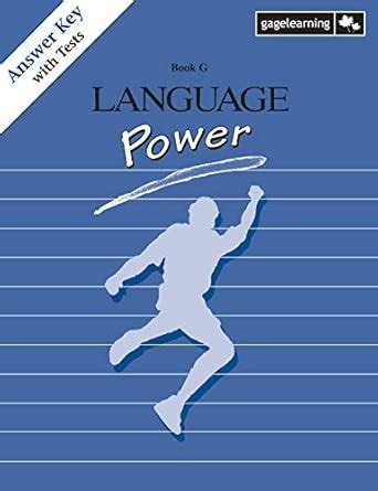 Gage Learning Language Power G