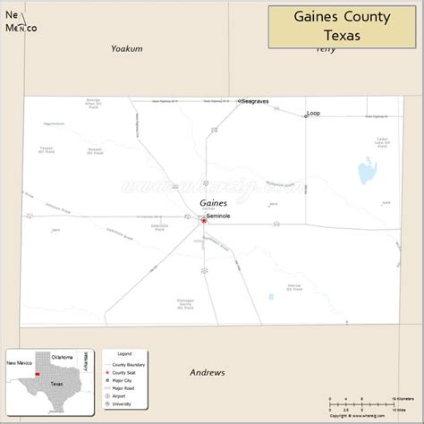 gaines texas