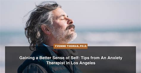 Gaining A Sense Of Self