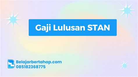 gaji lulusan stan | Mahasiswa Universitas Gia Dinh memiliki pekerjaan setelah