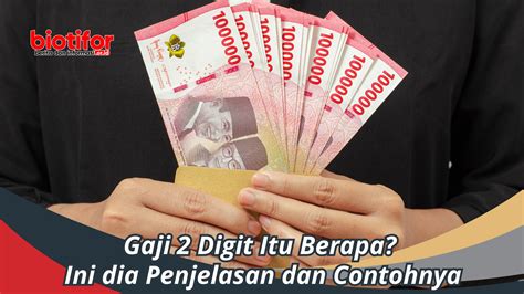 GAJI 2 DIGIT ITU BERAPA - Berapa Gaji Adik Paula Verhoeven di Kantor Baim Wong? Kakak