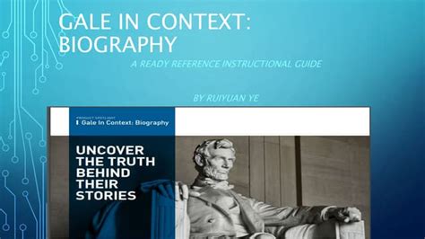 gale biography in context password vault