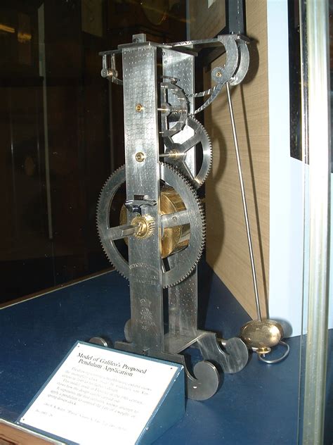 galileo inventions pendulum clock