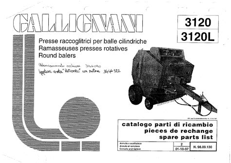 Download Gallignani Baler Manual 