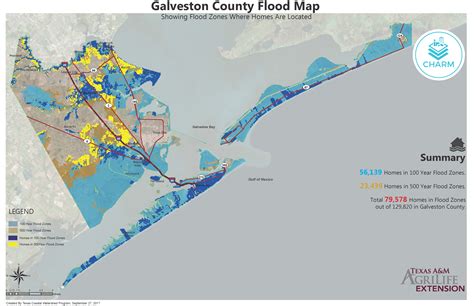 Galveston Texas Flood Zone Map