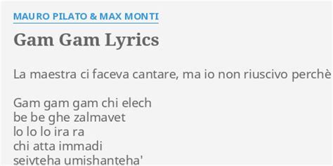 Gam Gam Style Lyrics