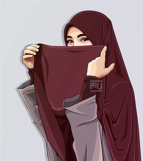 Gambar Anime Berhijab