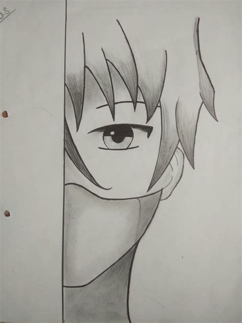 Gambar Anime Pensil Mudah Ditiru