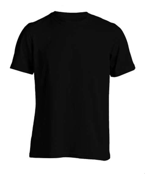 Gambar Baju Polos Hitam  Kaos Pria O Neck Terry T Shirt Oblong - Gambar Baju Polos Hitam