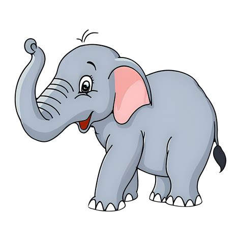 gambar gajah kartun