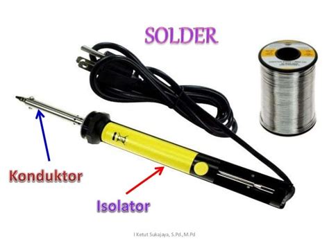 gambar isolator dan konduktor