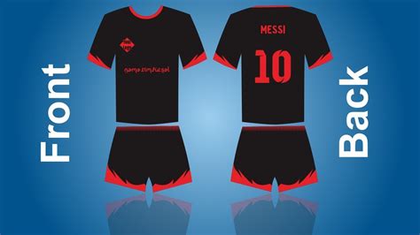 Gambar Jersey Futsal  Membuat Gambar Jersey Bola Dengan Nama Sendiri - Gambar Jersey Futsal