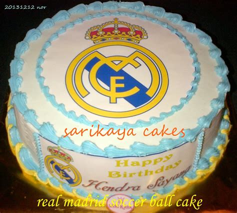 gambar kue ulang tahun real madrid